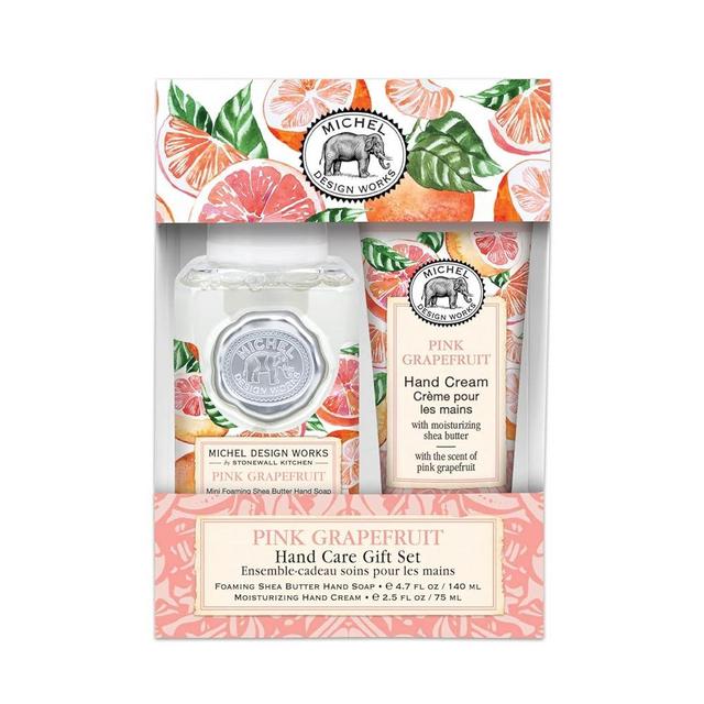 Michel Design Works Handcare Gift Set, Pink Grapefruit