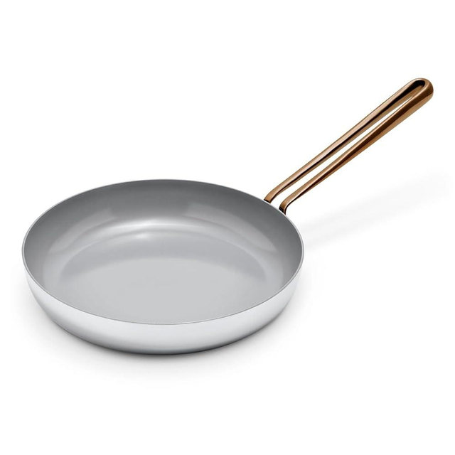 Great Jones Large Fry 10.25 Inch Nonstick Frying Pan | Nontoxic Ceramic Coating, PTFE & PFOA-Free | Welded Handle, Induction & Oven Safe | Dishwasher Friendly