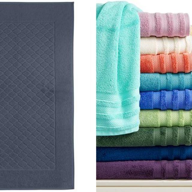 Classic Pima Cotton 20" x 34" Tub Mat, Color: Dusk, Only at Macy's
