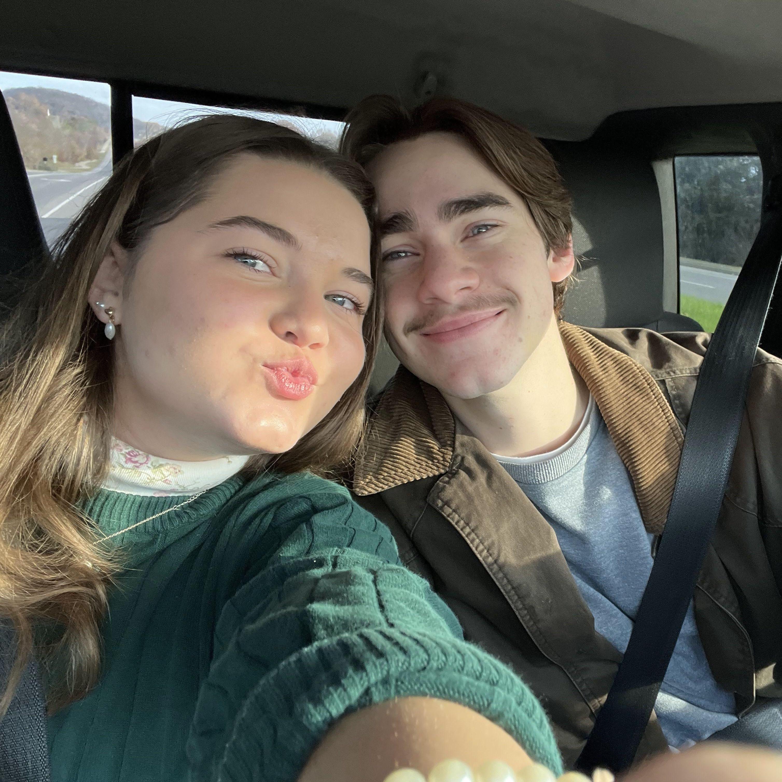 car selfies!