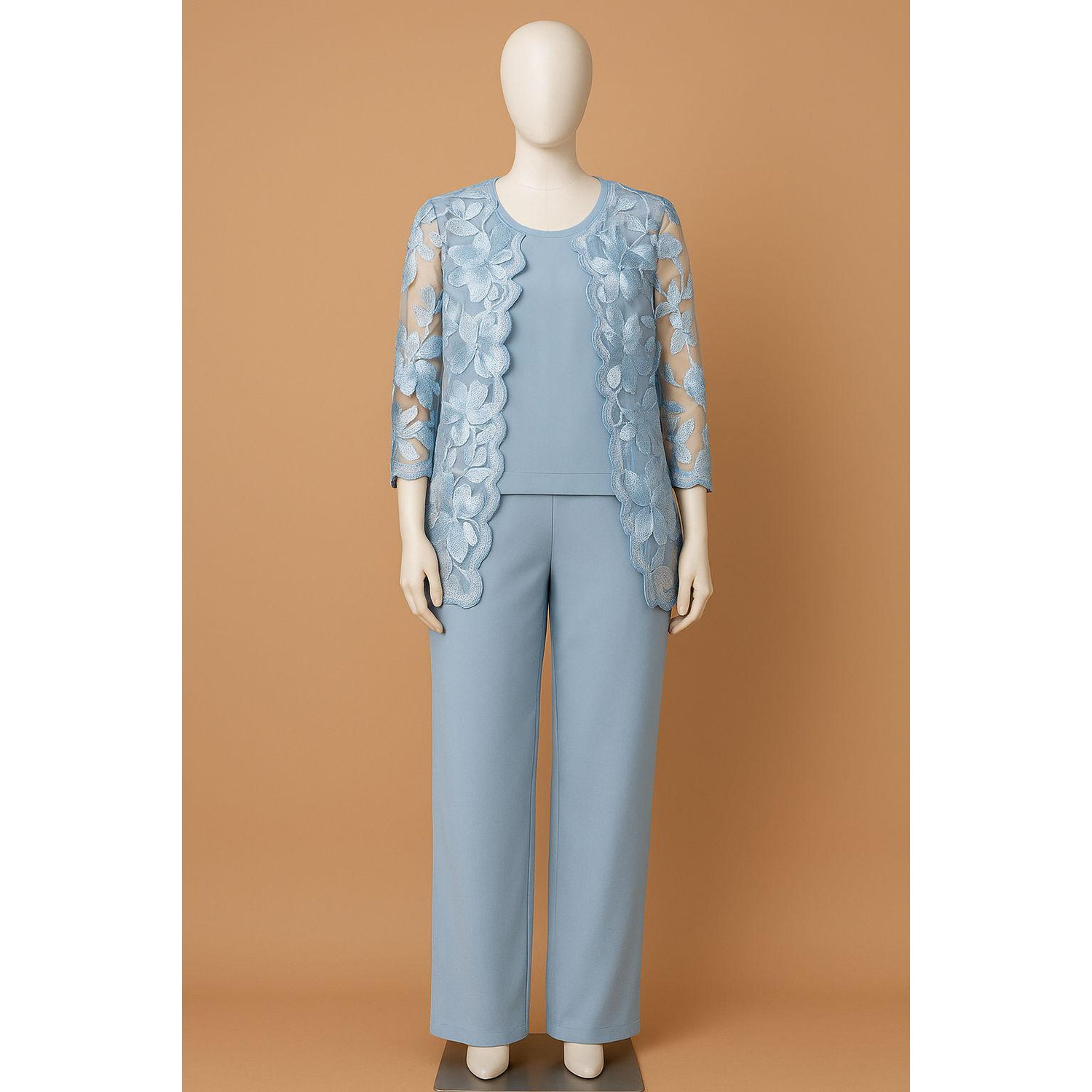 Here's that pant suit! Dress to your taste & comfortability. We want you to have fun!