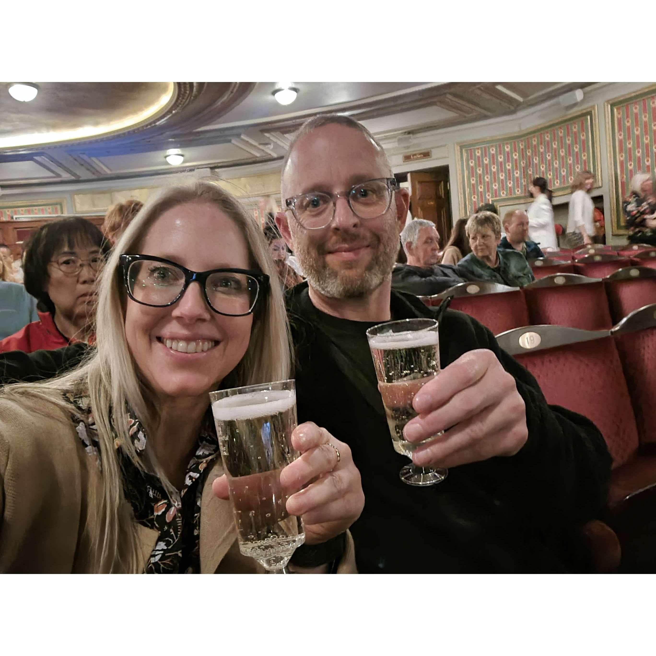 Cheers to Les Misérables at Sondheim Theatre, London, UK - May 2022