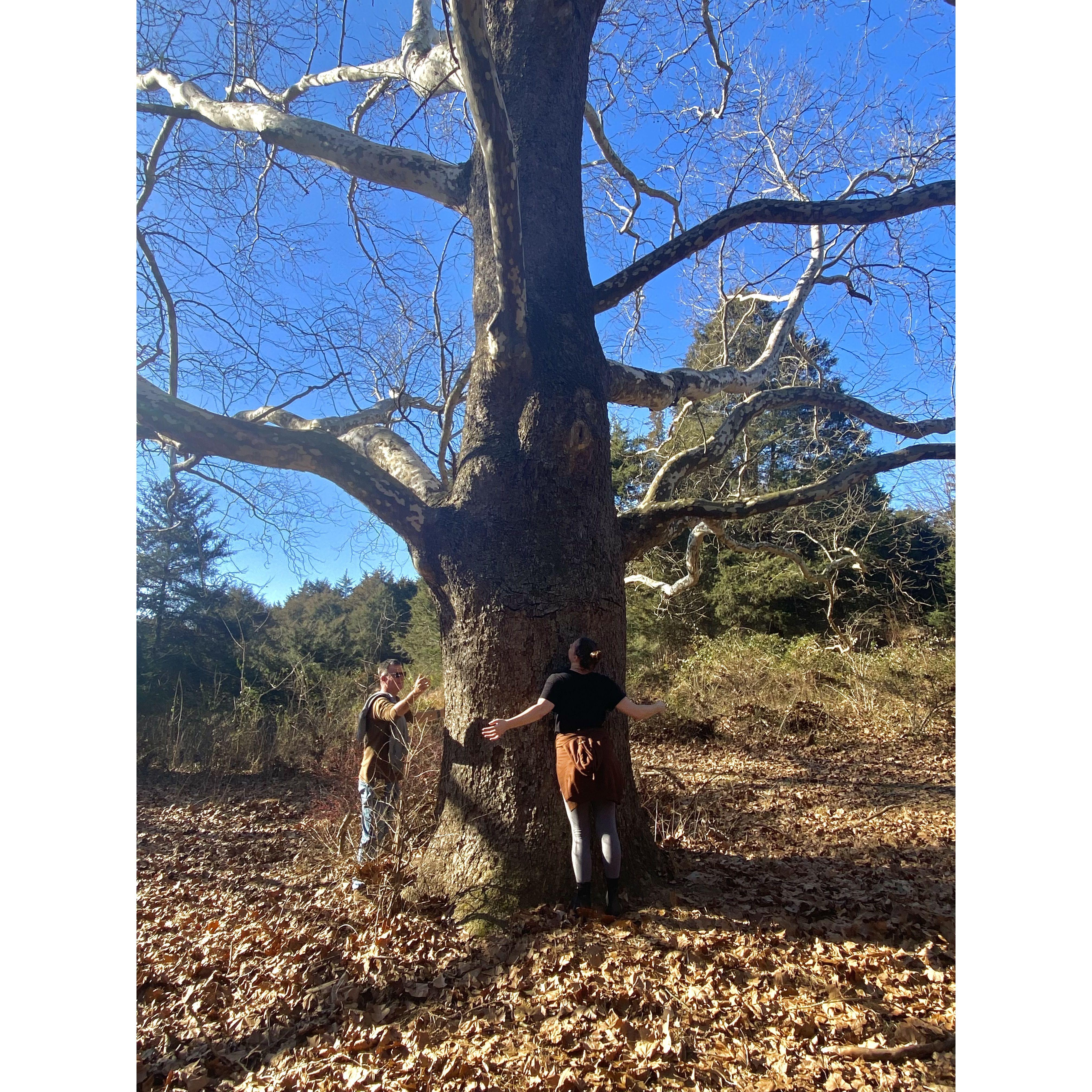 With Kyle's family at Antietam
