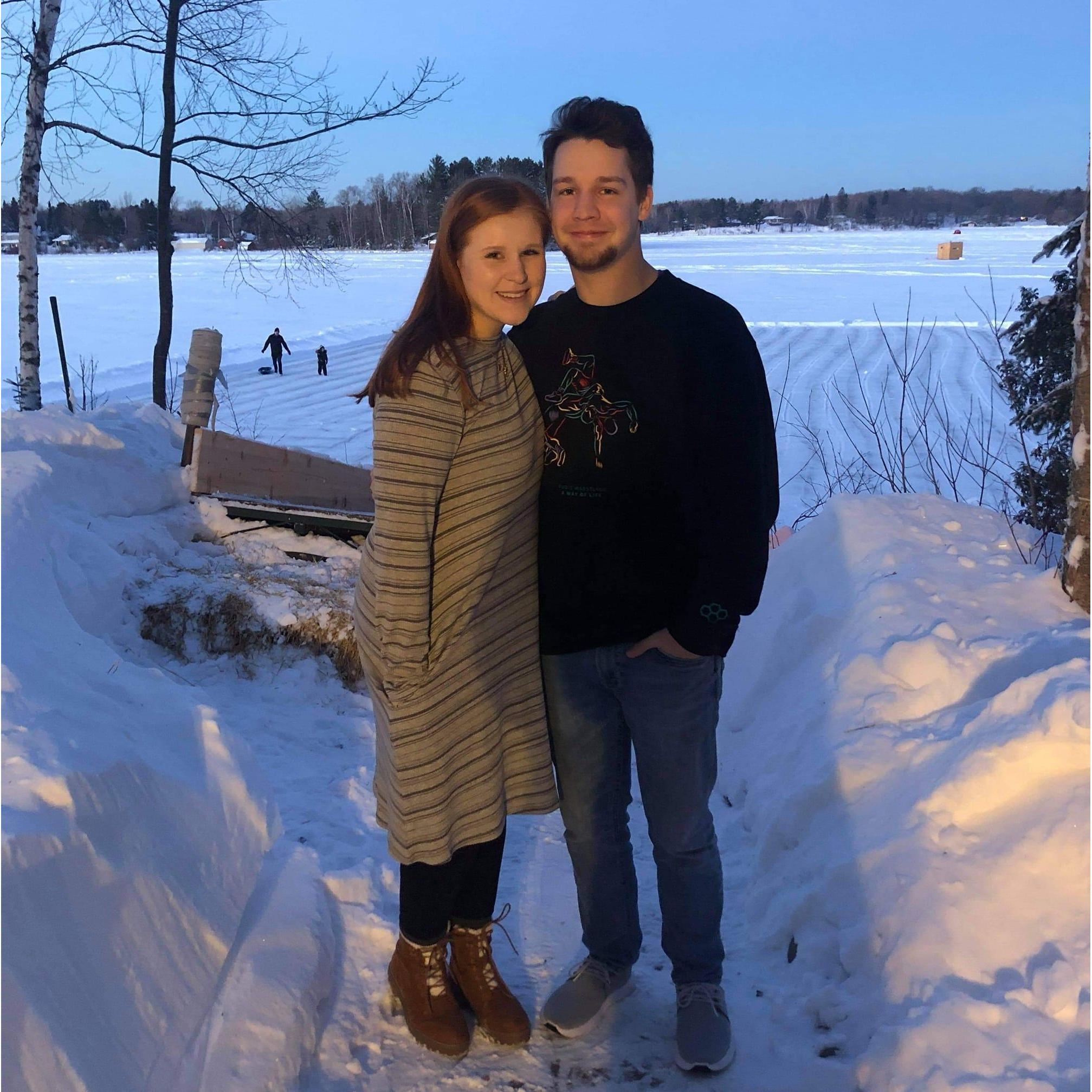 Winter Fun on Amnicon Lake 2021!