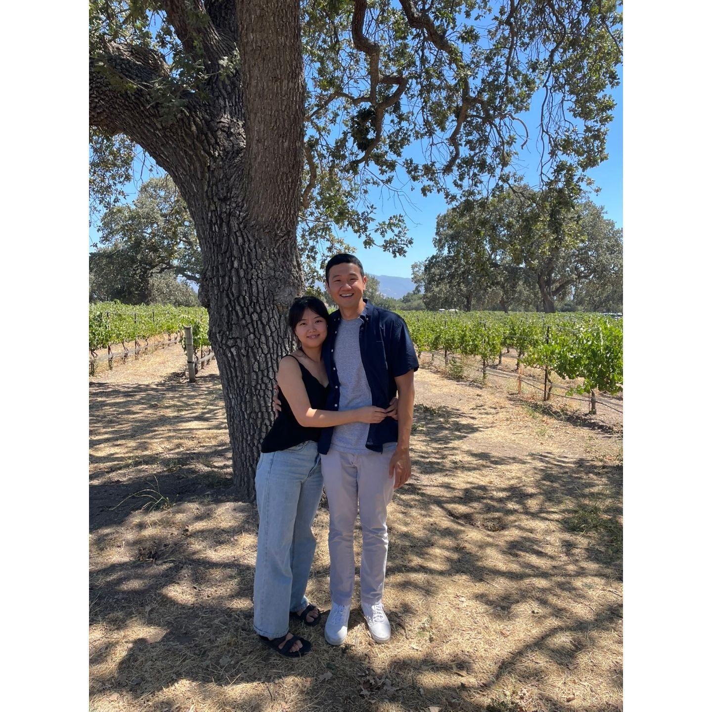 Winery trips are always fun