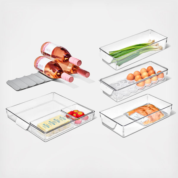 OXO, Good Grips 8-Piece Refrigerator Organization Set | Zola