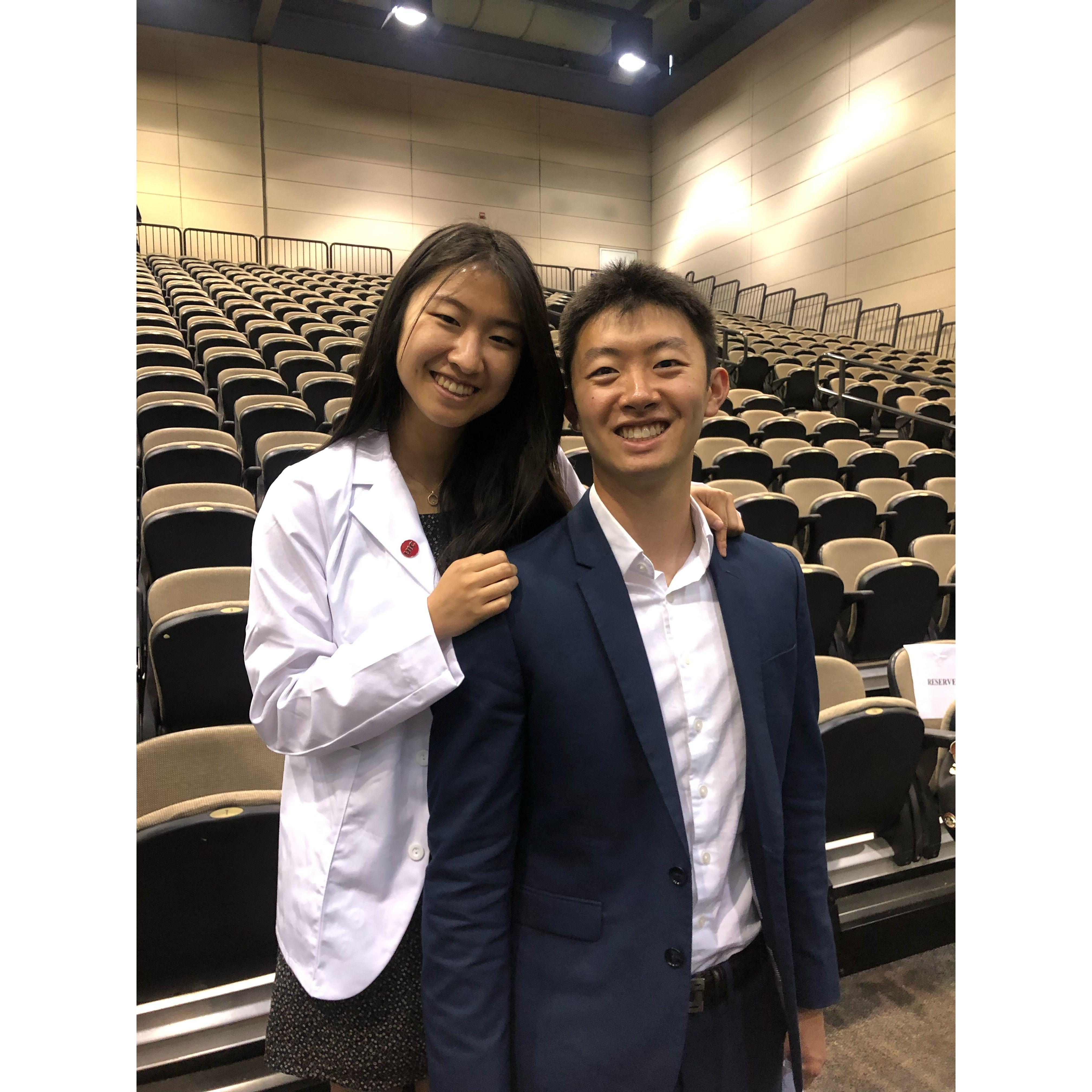 August 2019, Chicago - Ruby's first Big Thing as a medical student!!