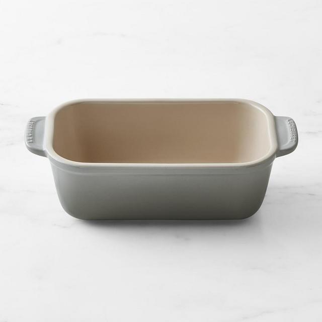 Le Creuset Stoneware Loaf Pan, 9", French Grey