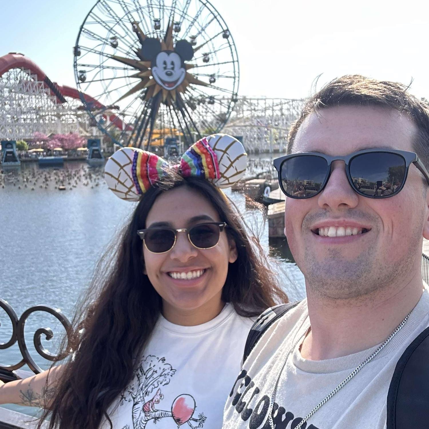 First time at Disneyland !