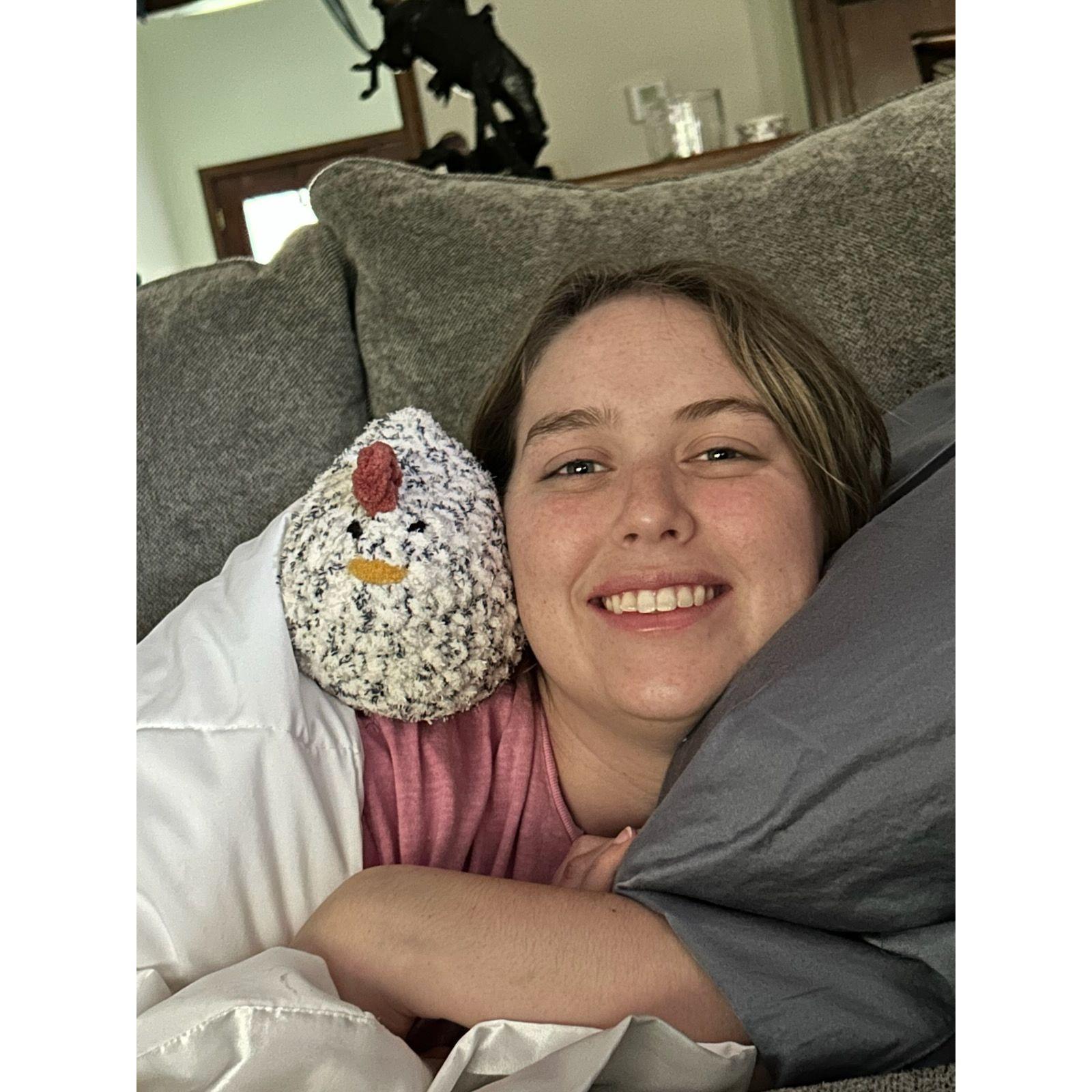 Mary is meeting Frank for the first time. Those who know will know!