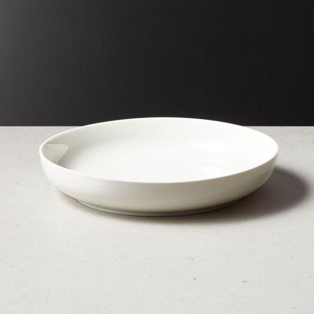 Contact White Pasta Bowl