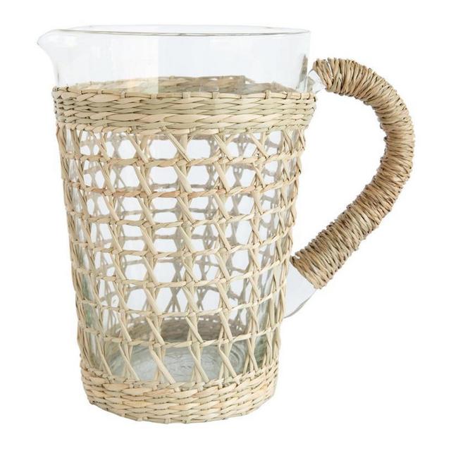Seagrass Cage Pitcher