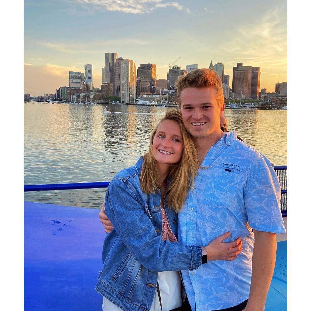 Boat cruise during Senior Week right before BC graduation