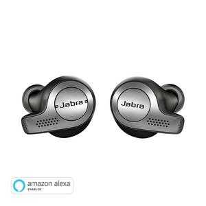 Jabra Elite 65t Alexa Enabled True Wireless Earbuds with Charging Case – Titanium Black