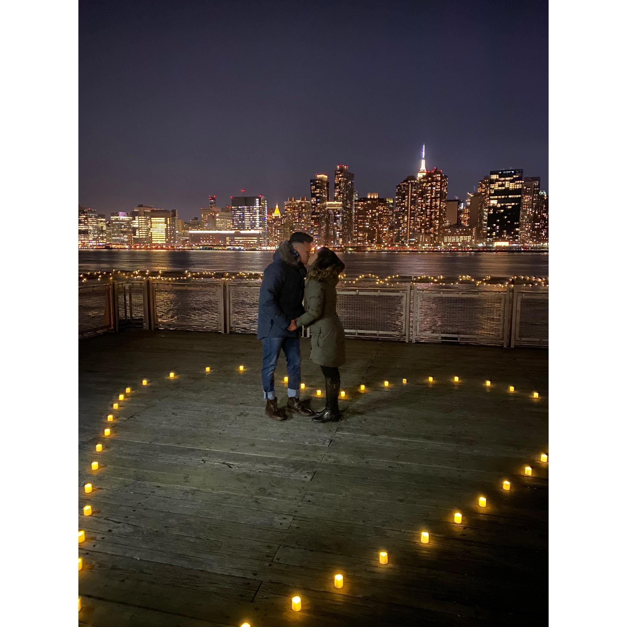 12/7/19 - Chrisdelon proposed to Kathryn at Gantry State Park Plaza