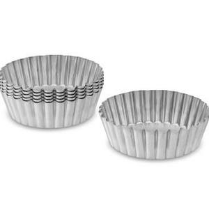 Gobel Traditional Finish Mini Round Tart Pans, 4"