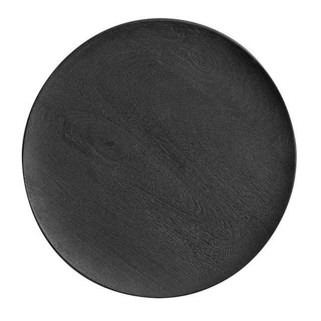Chateau Acacia Wood Charger - Black