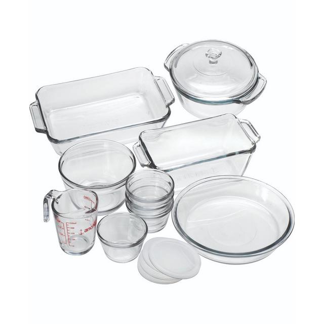 Anchor Hocking 15-Pc. Oven Basics Bakeware Set