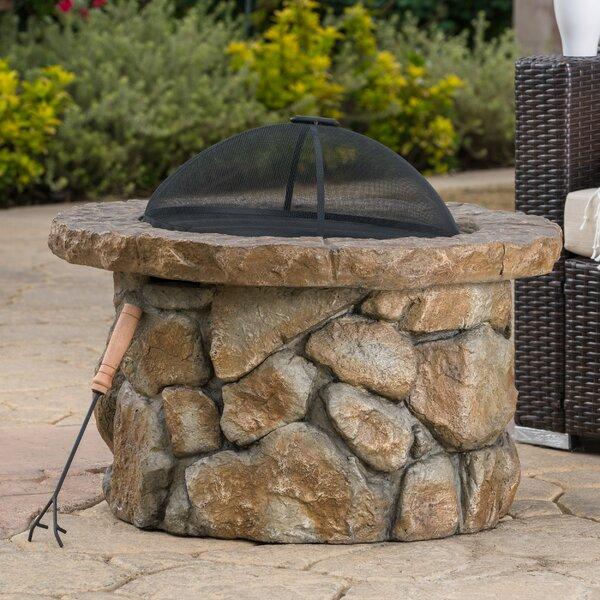 Wilmot Concrete Wood Burning Fire Pit