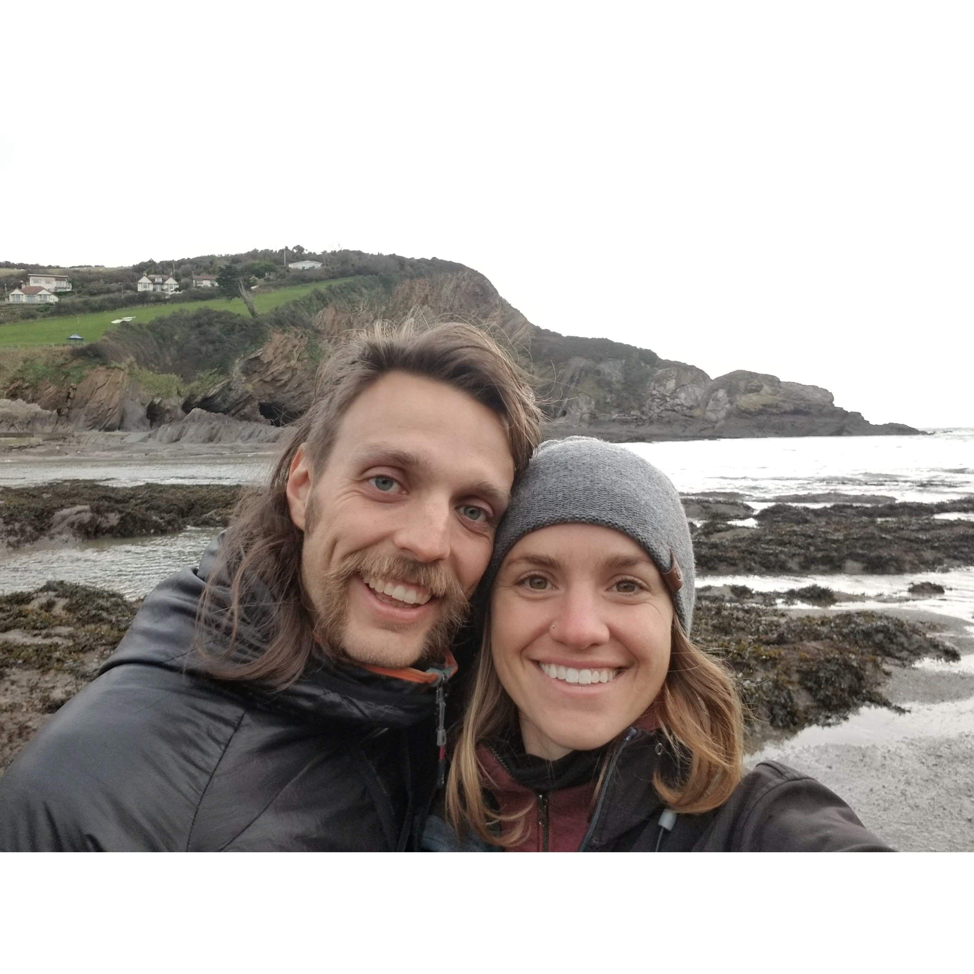 The Mullet Era. We spent a few months living with our friends on their farm in Combe Martin, Devon while we waited for lockdowns to ease