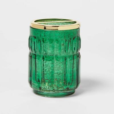 Indo Chic Mercury Glass Toothbrush Holder Green - Threshold™