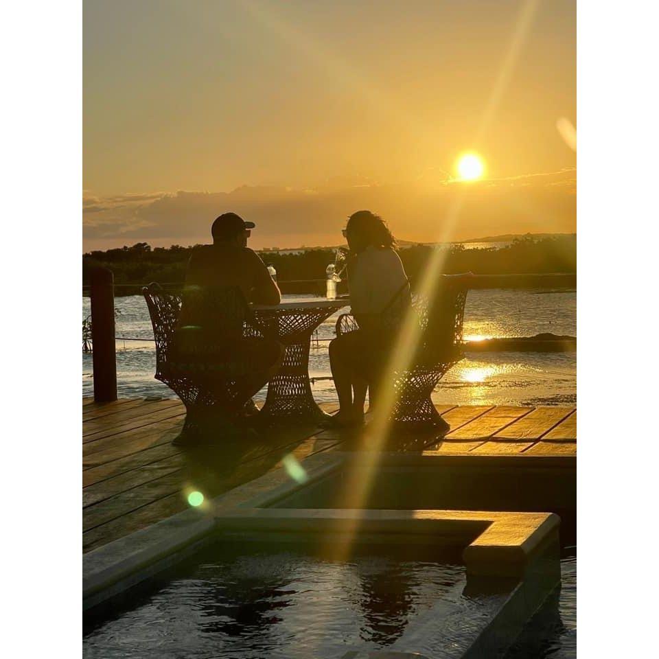 First time in Belize, first time out of the country together.
