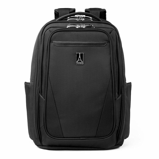 Travelpro Maxlite Lightweight Laptop Backpack, Fits 15" Laptop & 11" Tablet, Water-Resistant, 18-Inch — Black