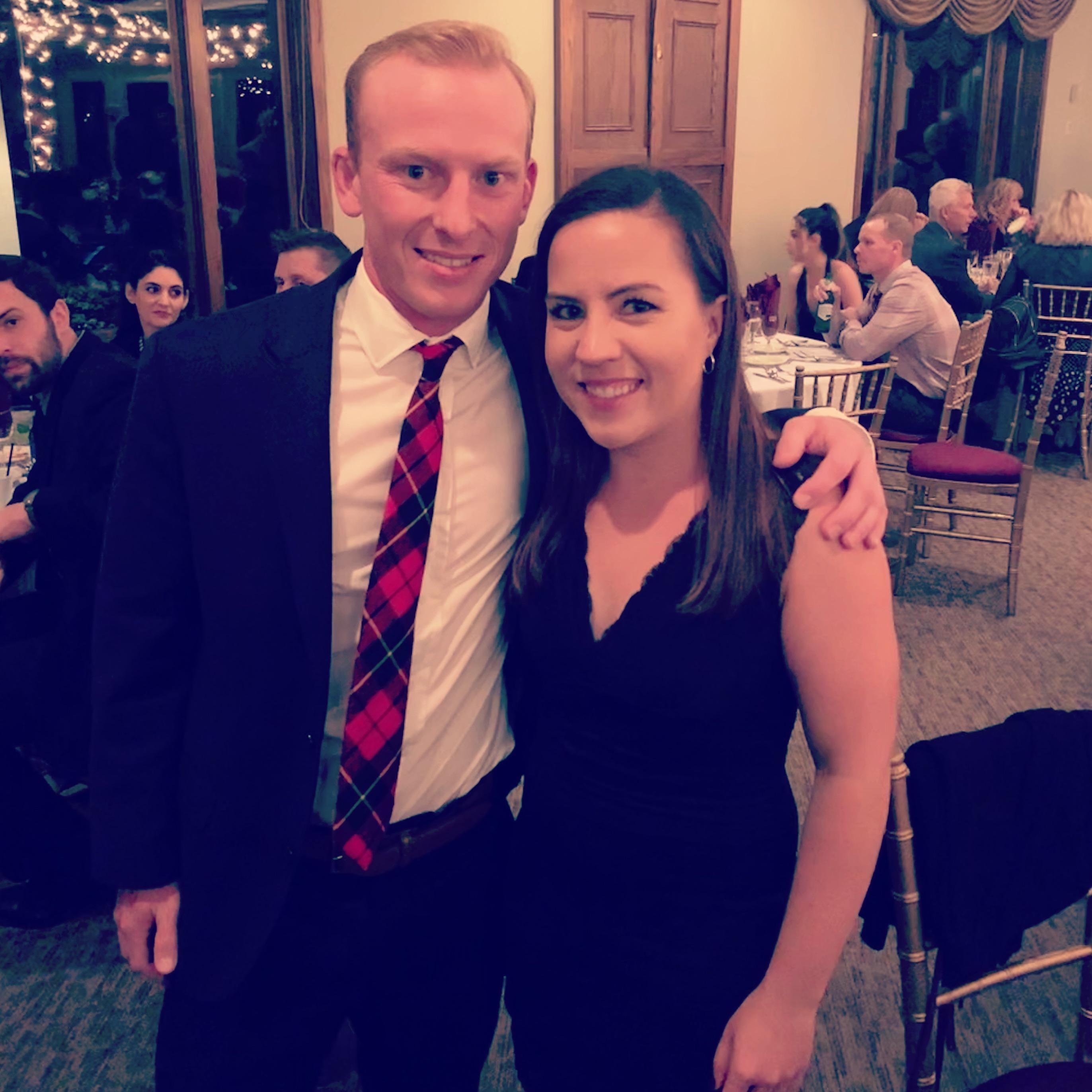 Our first photo together!