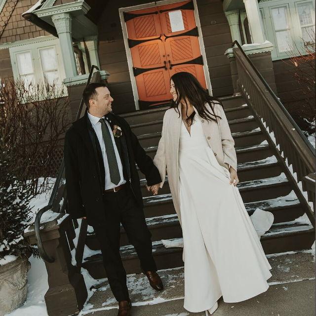 We made it official on 12/13! Can't wait to celebrate more with all of you in Feb!