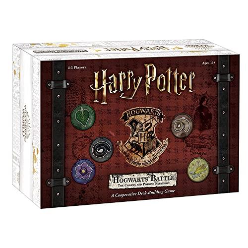 USAOPOLY Harry Potter: Hogwarts Battle - The Charms and Potions Expansion/Second Expansion to Harry Potter Deckbuilding Game/Featuring New Abilities & Cards/Officially Licensed Harry Potter Game