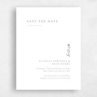 Green Wedding Save the Date - Brantley Bloom