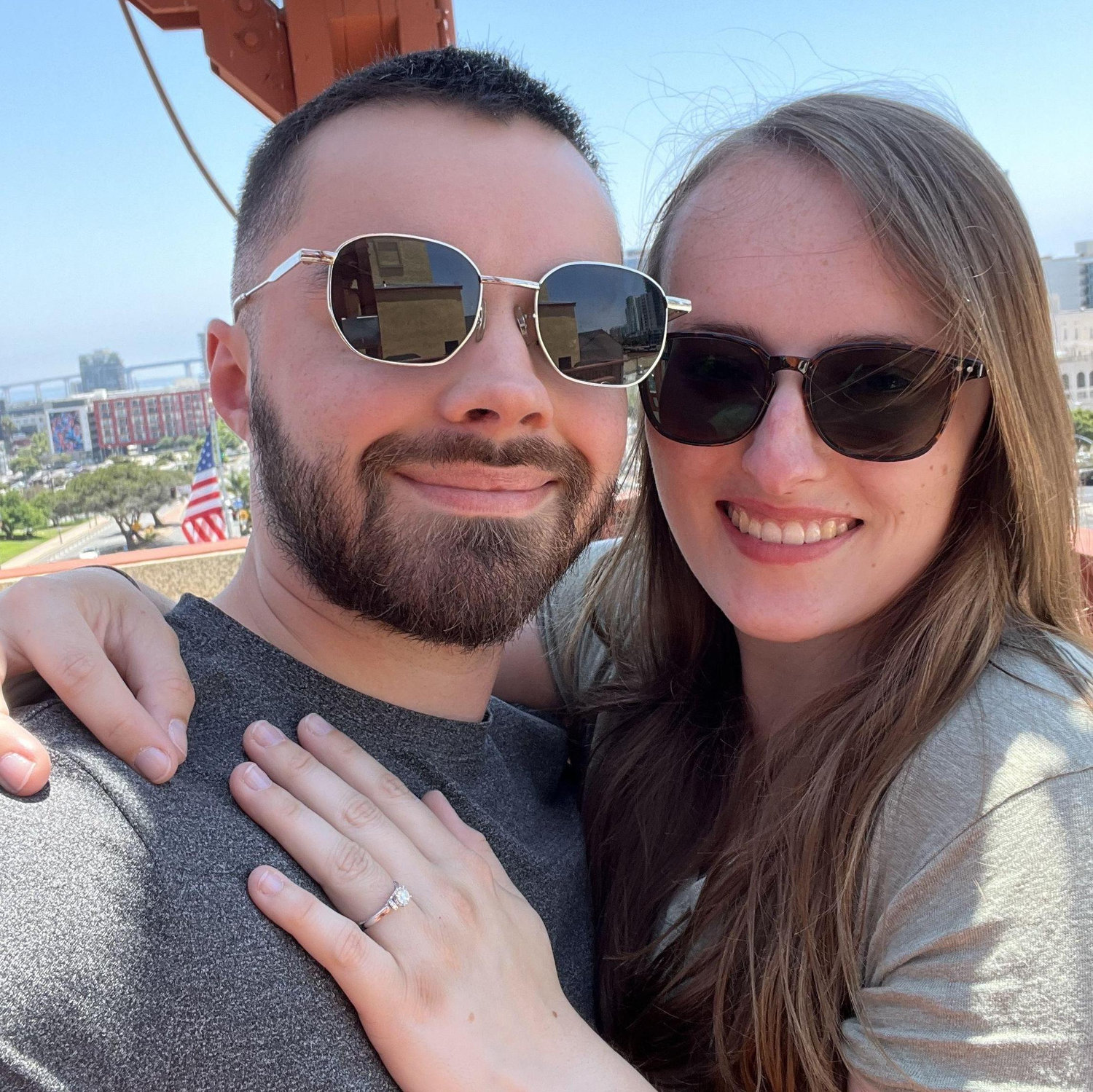 She said yes!