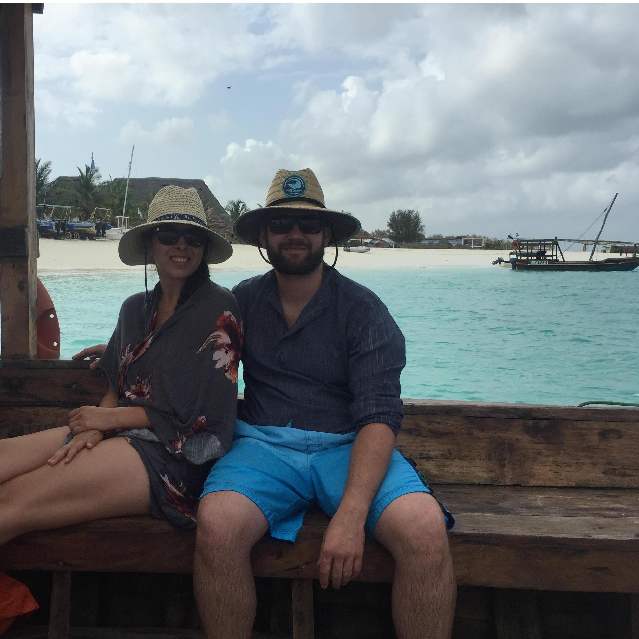 Relaxing in Zanzibar