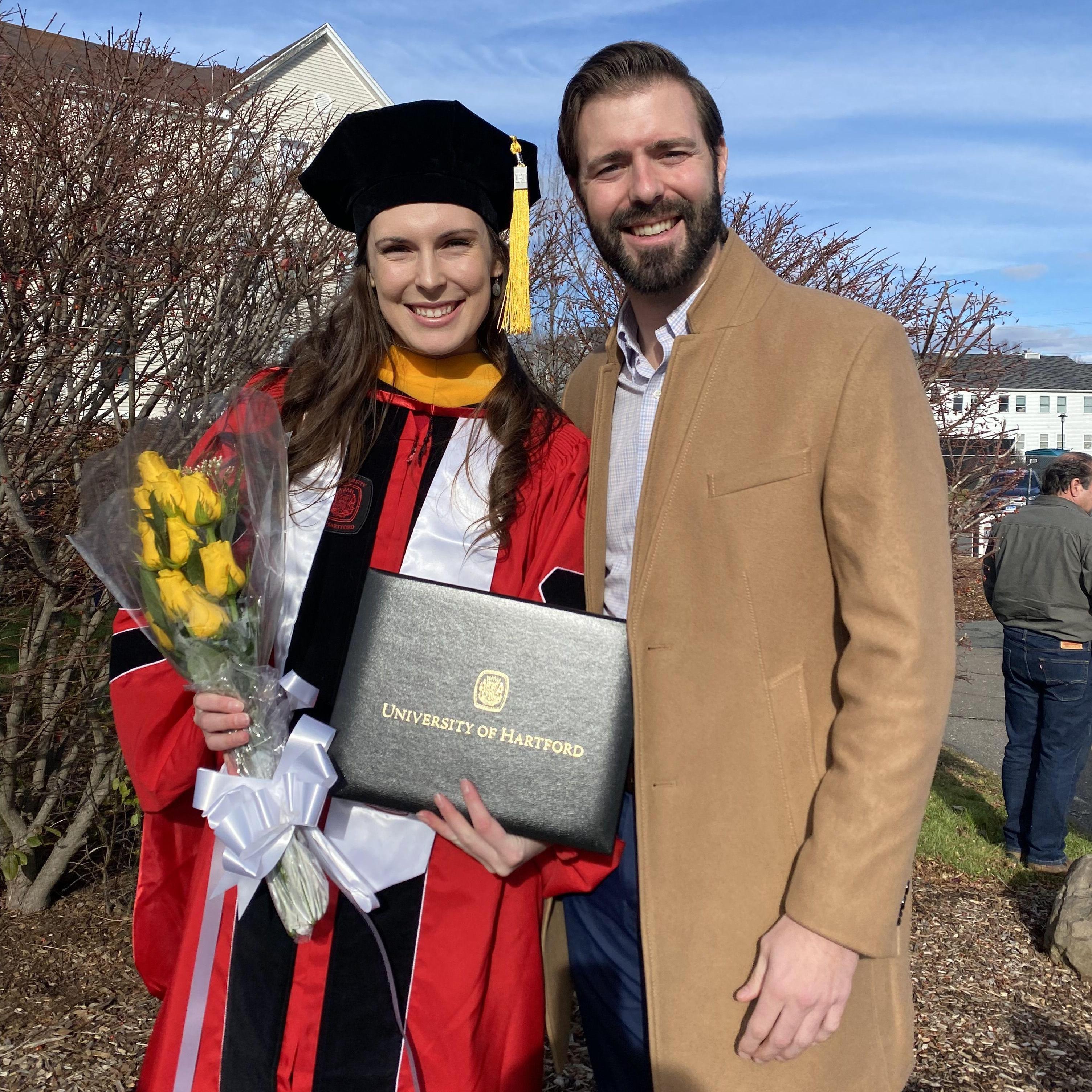 December 2022 - Megan's PsyD graduation ceremony