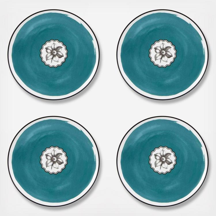 Vista Alegre, Christian Lacroix - Herbariae Dessert Plate, Set of