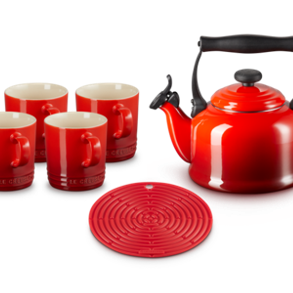 Le Creuset: 6-piece Tea Set