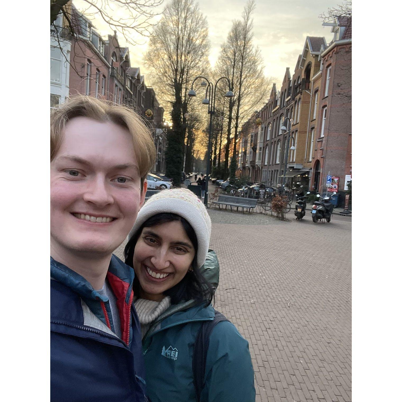 Impromptu trips to Amsterdam are the best!