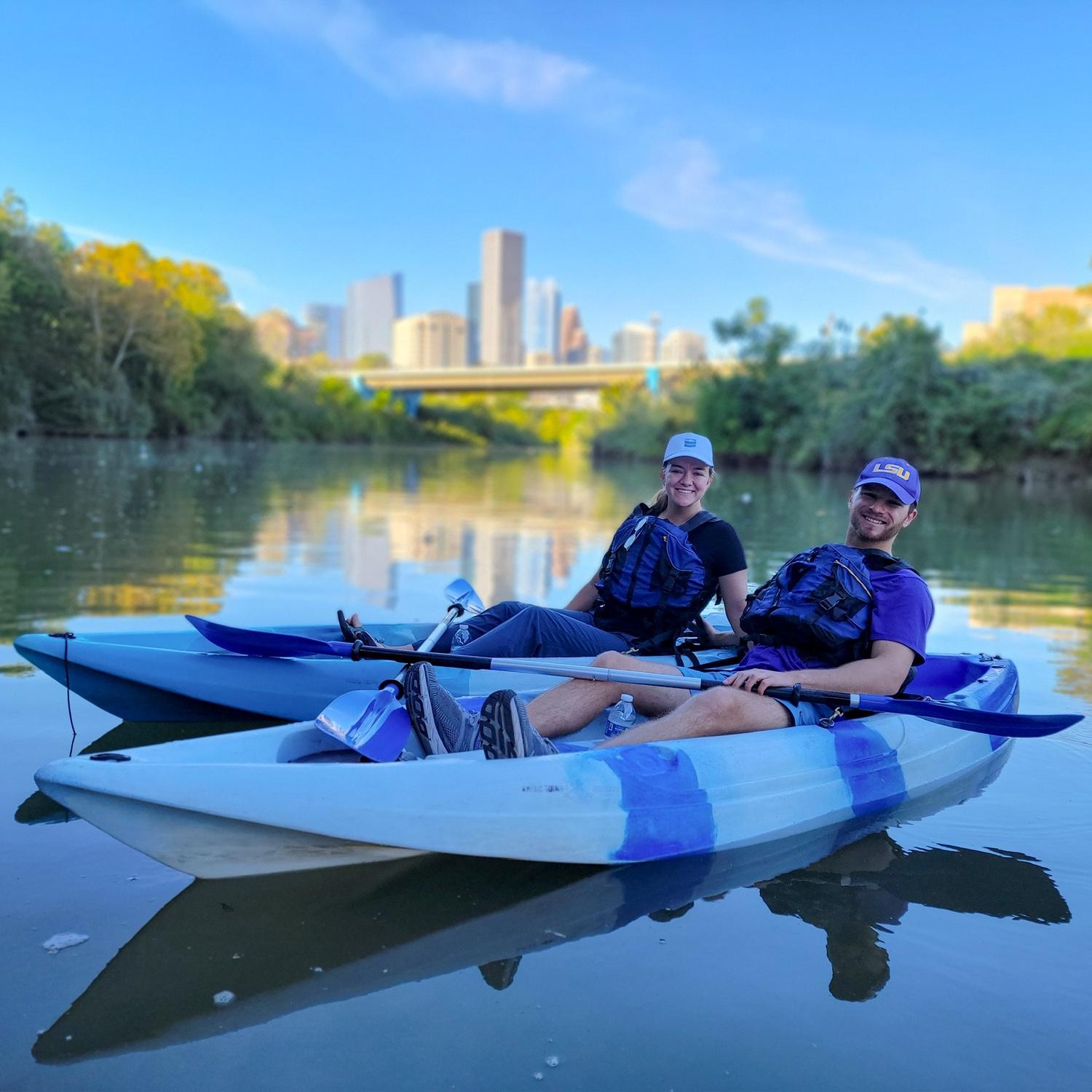 Kayaking in Houston