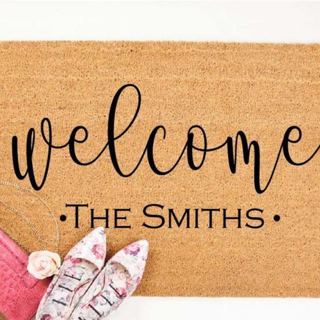 Personalized Door Mat