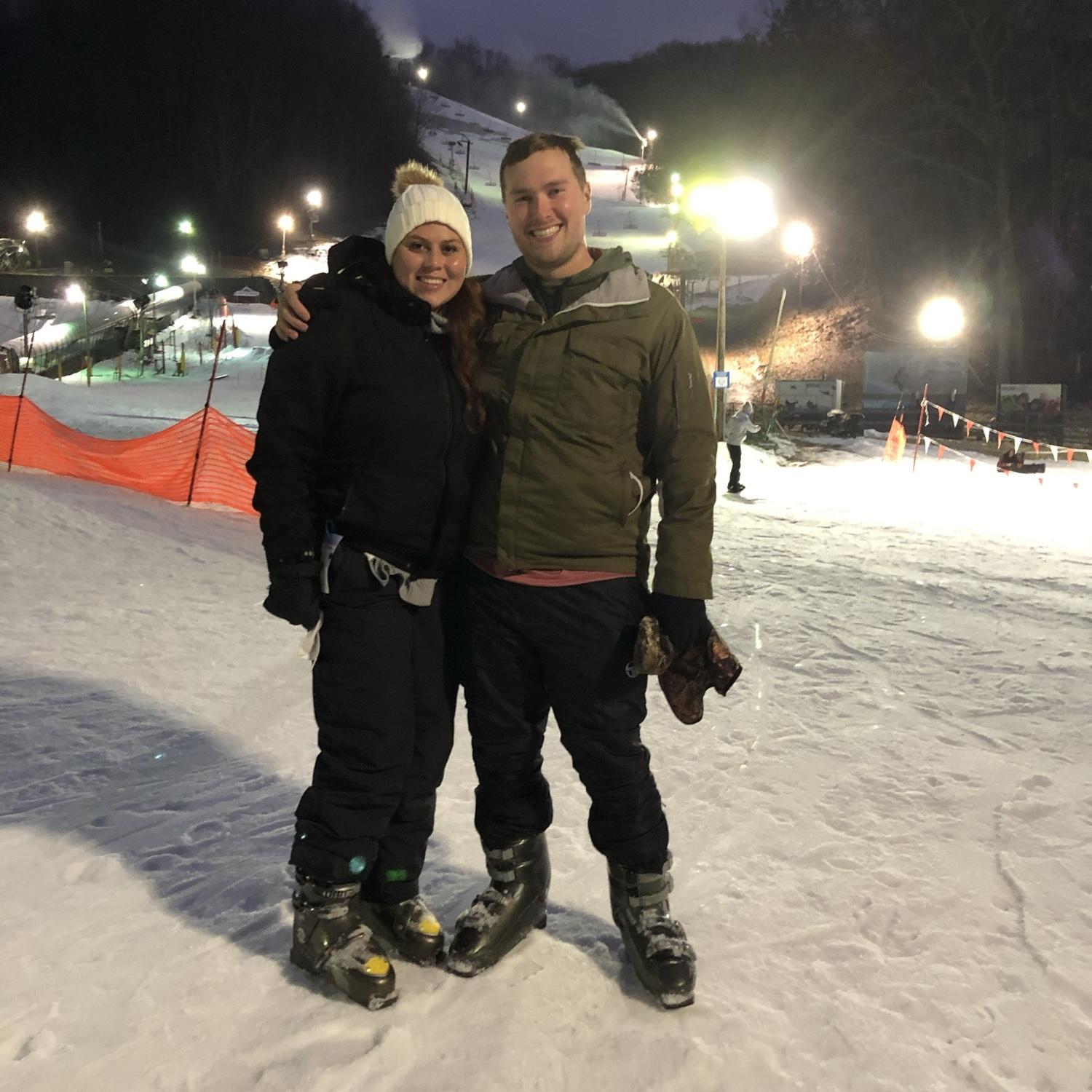 Crescent’s first skiing trip with the family 2016