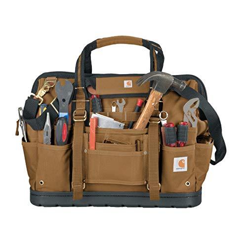 Carhartt Legacy Tool Bag 18-Inch w/ Molded Base, Carhartt Brown