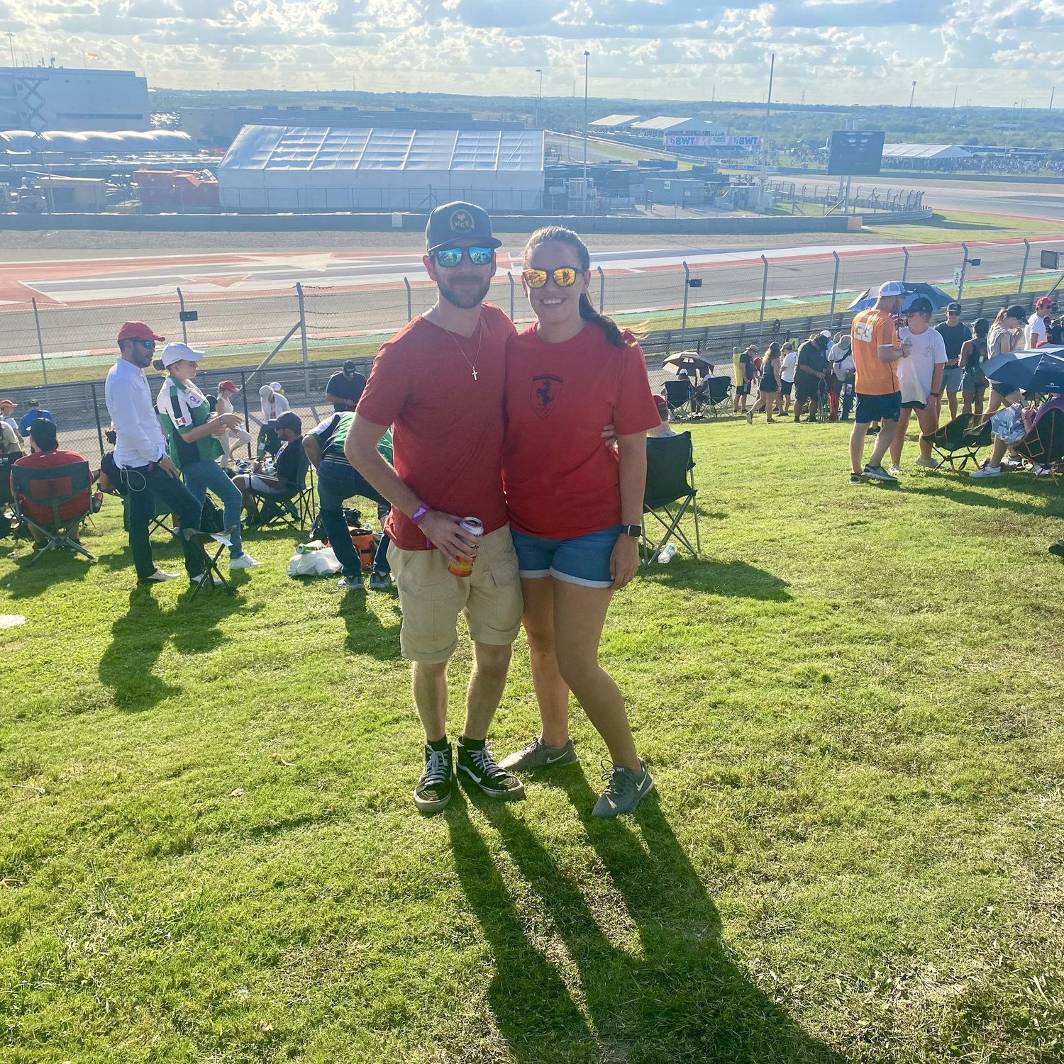 First F1 together at COTA