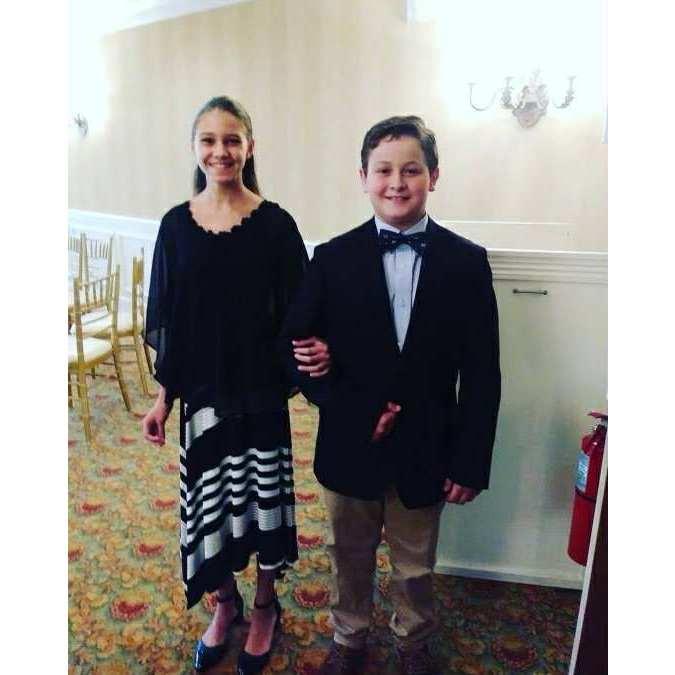 Practicing for Junior Cotillion