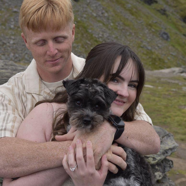 One of our engagement photos