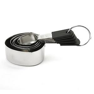 Norpro® 5-Piece Grip-EZ Measuring Cups in Stainless Steel
