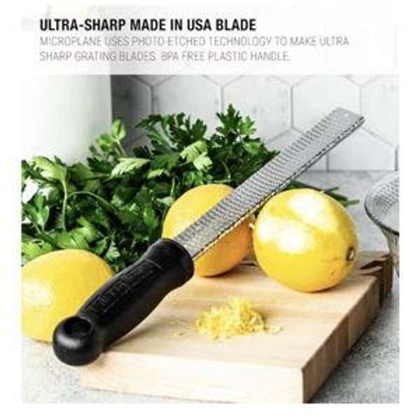 Microplane Classic Zester Grater, Black