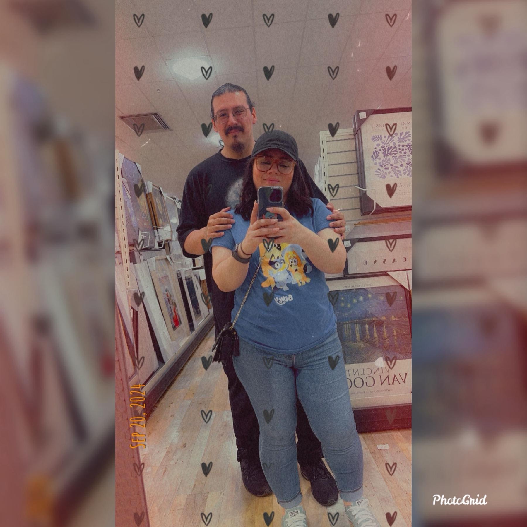 On our very first date!!