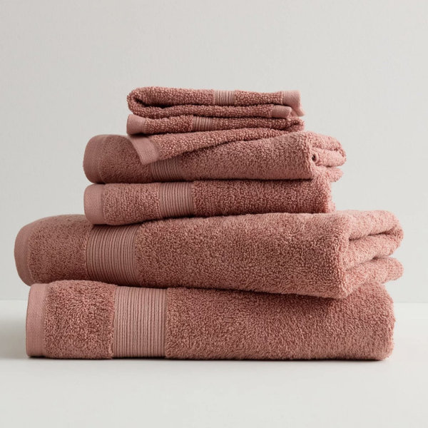 Sonoma Goods For Life® 6-Piece Ultimate Hygro Towel Set - Dusty Coral
