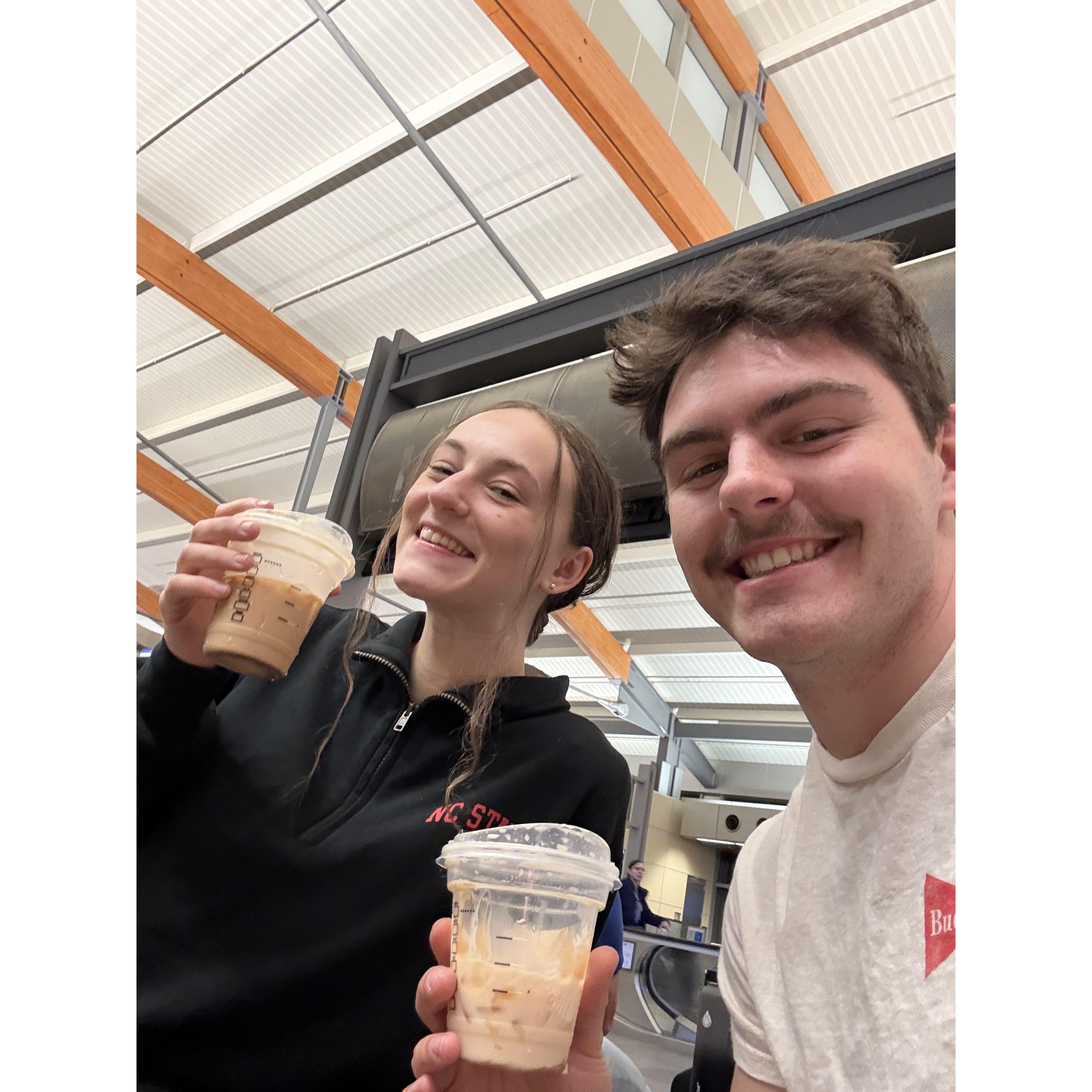 But first... coffee!