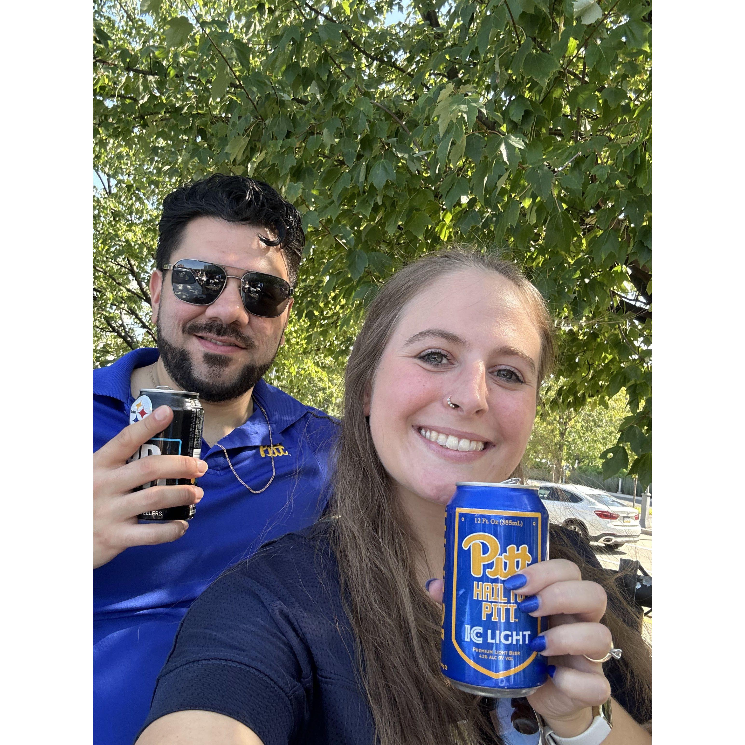 Pitt vs WVU (a Pitt win) 2024